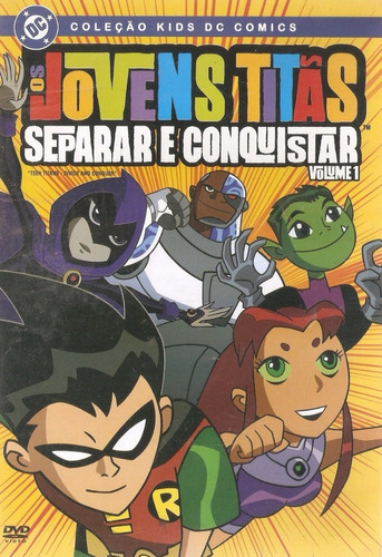 Dvd - Jovens Titãs - Separar E Conquistar