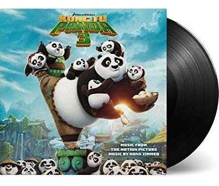 Vinilo Kung Fu Panda 3 Pic Ture Soundtrack Zim Envío Gratis