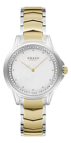 Reloj Obaku Denmark V261lecwsf Jasmine Elegante-gris