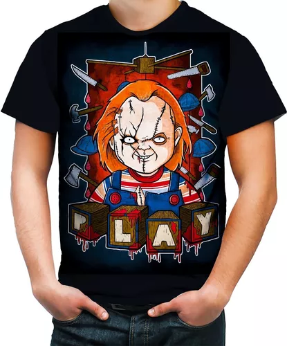 Camiseta Filme Chucky O boneco assassino - Personalizada