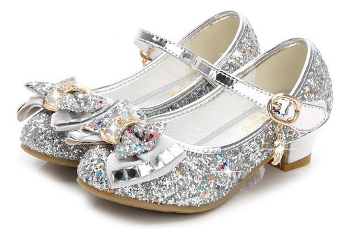 U Zapatos De Niña Sandalias Princesa Zapatillas De Cristal