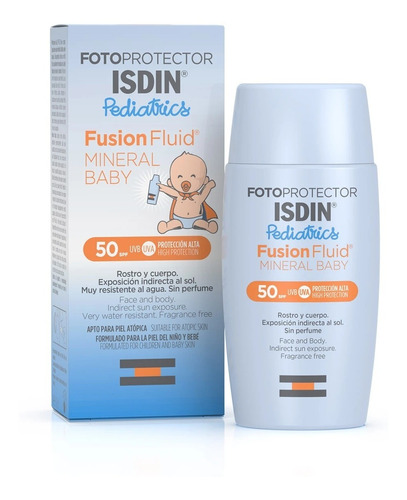 Isdin Fotoprotector Mineral Baby Spf 50, 50 Ml