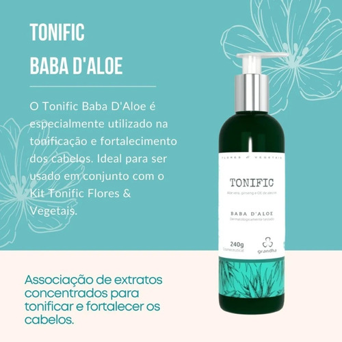Grandha Tonific 2 Shampoo 2 Baba D'aloe Fortalecimento