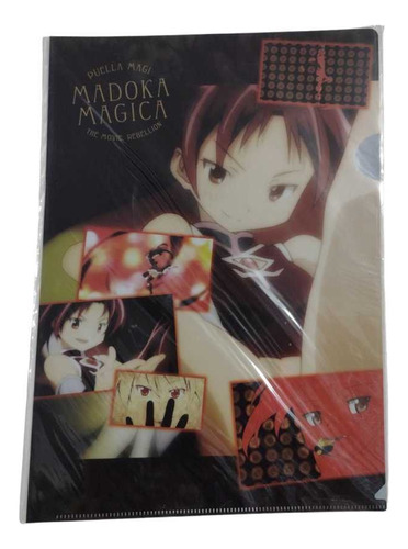 Folder Kyoko Sakura Madoka Mágica Modelo 6