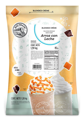 Big Train Arroz Con Leche 1.59 Kg Envio Sin Costo