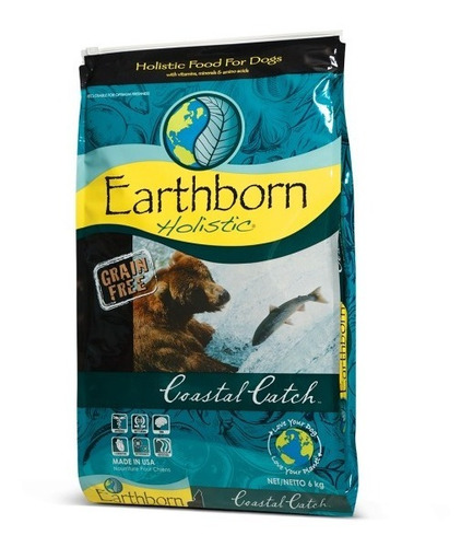 Imagen 1 de 1 de Earthborn Coastal Catch Grain-free, 12 Kg