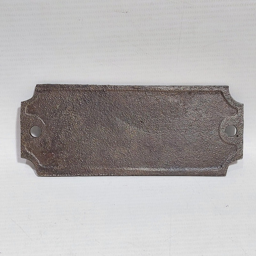 Antigua Placa Cia Nacional Radiadores Francia Mag 63107 (Usado)
