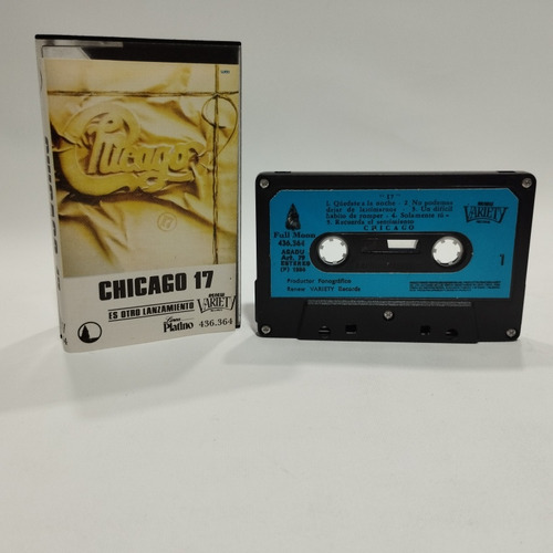 Chicago 17 Cassette Variety 1984 Uruguay 