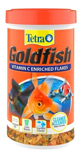 Tetra Goldfish 62gr Alimento Peces Agua Fria