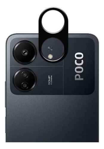 Kit Para Poco C65 Película De Vidro 3d + Capa + Câmera