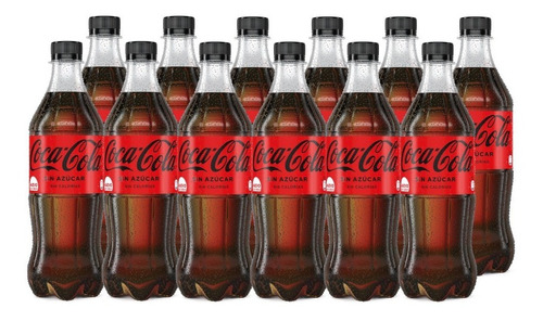 Refresco Coca - Cola Sin Azúcar 600ml Funda X12