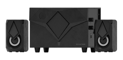 Imagen 3 de 9 de Parlante Gamer 2.1 Ultra Iluminacion Rgb Panter Gs302