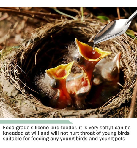 /kit De Alimentación Para Pájaros Bebés, Jeringa De 20 Ml