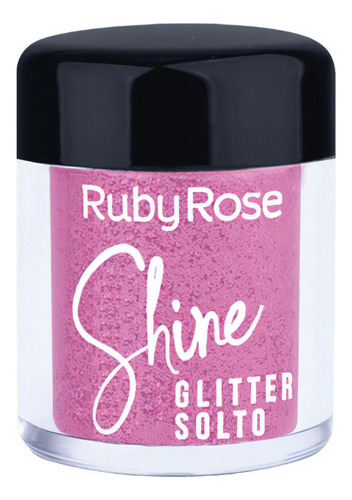 Glitter Solto Shine Ruby Rose Fuchsia