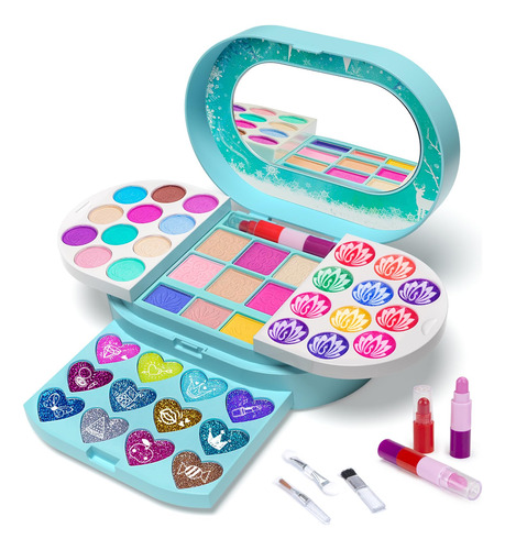 Kit De Maquillaje Para Ninos, Regalo Para Ninas De 3, 4, 5,