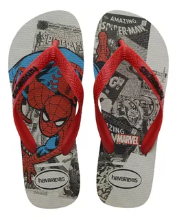 Sandalia Havaianas Marvel Spiderman Hombre Araña Unisex