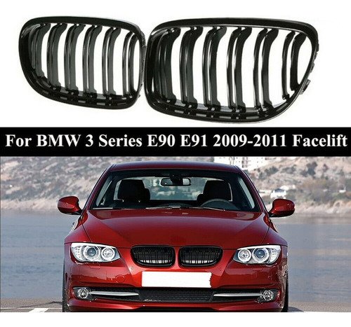 Para Bmw E90 E91 Serie 3 Adecuado Para Parrilla De Riñón