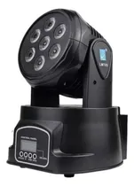 Comprar Cabezal Movil Led Proton 7x10w Rgb Dmx Luces Dj Boliche