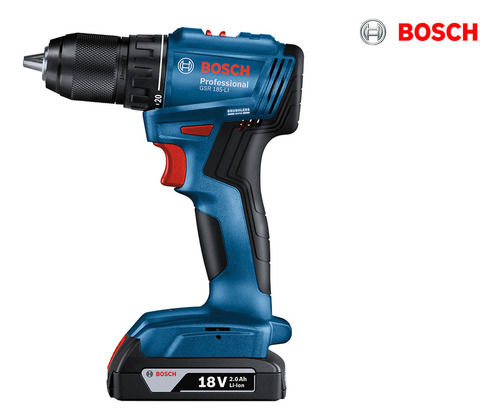 Parafusadeira A Bateria Brushless 18v Gsr 185-li Professional Bosch 110/220v