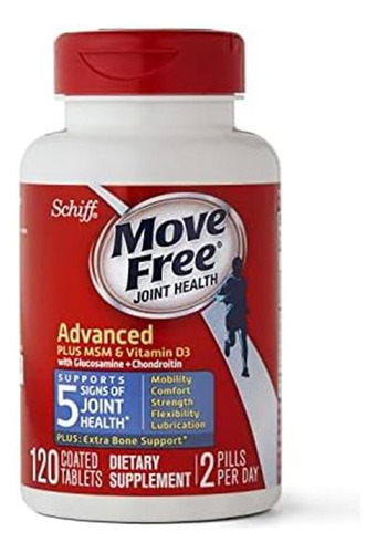 Move Free Advanced Glucosamina Condroitina Msm + Suplemento