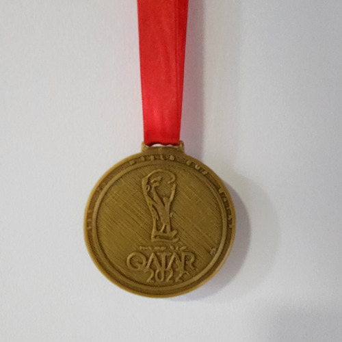 Imagen 2 de 2 de Medalla De Campeones Del Mundo Qatar 2022 Afa Scaloneta