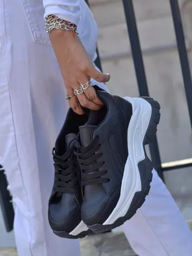 Ojalá En honor Molesto Zapatillas Con Plataforma Alta 5cm Mujer Sneaker Angela