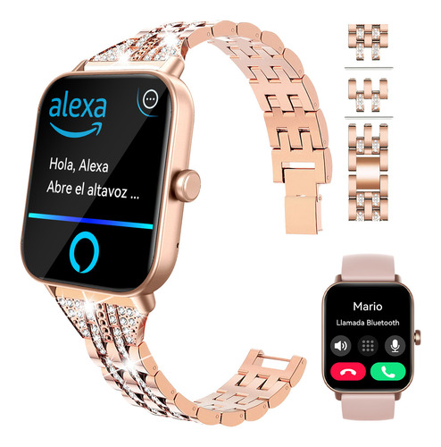 Quacoww QM016 Smartwatch Mujer 1.85