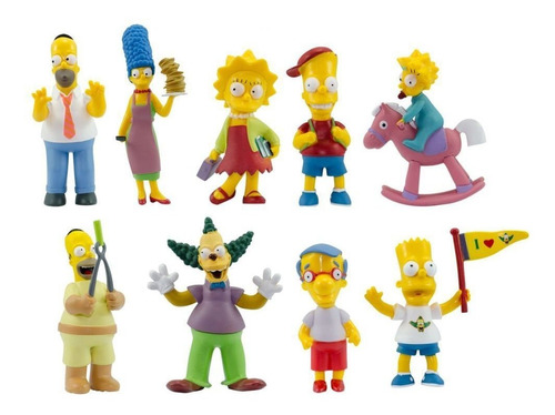 Display Os Simpsons Colecionáveis 24 Bonecos Sortidos - Mult