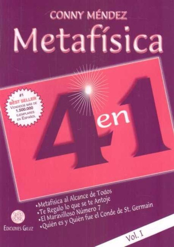 Libro: Metafísica 4 En 1. Volumen 1 / Conny Méndez