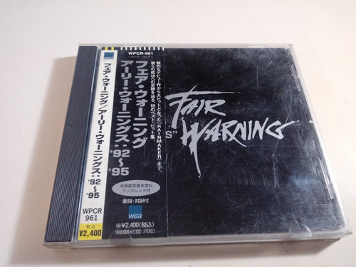 Fair Warning - Earliwarnings '92/'95 - Made In Japan