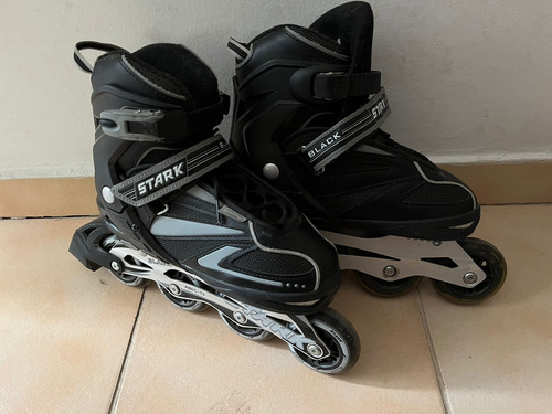 Rollers Stark Black Abec Extensibles 