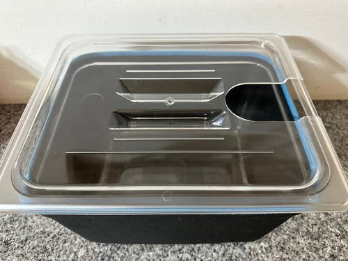 Sous Vide Contenedor 12l + Tapa Con Corte + Rack (Usado)