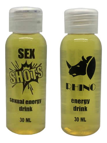 Pack 2 Viagra Liquido  + Potenciador Rhino  Hombre Y Mujer 