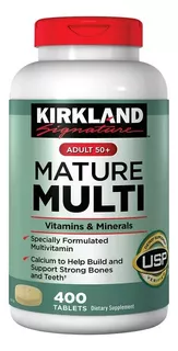 Multivitamínico Adulto 50+ Kikrland Signature 400 Tablets