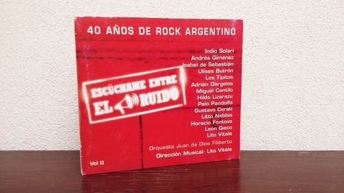Escuchame Entre El Ruido - 40 Años De Rock Argentino Vol2 Cd