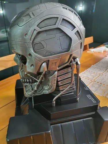 Terminator Salvation T-600 Skull Caveira Exterminador Bluray