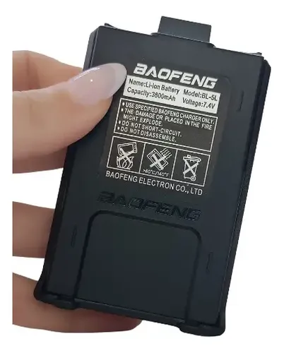 Batería Bl-5 Para Radio Baofeng Uv-5r , 1800 Mah | Cuotas sin interés Batería Bl-5 Para Radio Baofeng Uv-5r , 1800 Mah | Cuotas sin interés