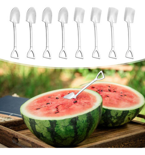 5 Cucharas De Pala, Cucharas De Postre, Cucharas De 8 Piezas