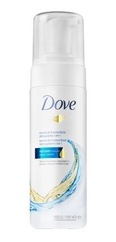 Dove Espuma De Limipieza Facial 3 En 1 Desmaquillante 150ml