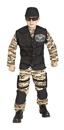 Disfraz Niño - Boys Special Forces Commando Uniform Costume