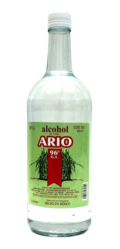 Imagen 1 de 1 de Alcohol De 96° Ario (grado Alimenticio)