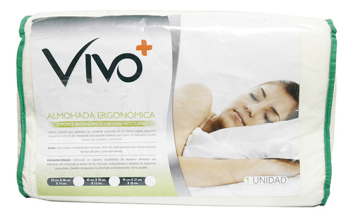 Vivo+ Almohada Ergonomica Mini Small