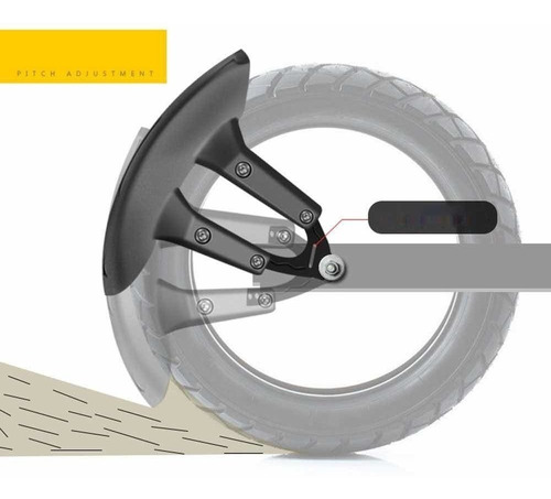 Imagen 6 de 10 de Salpicadera Trasera (fender) Universal Para Motocicleta