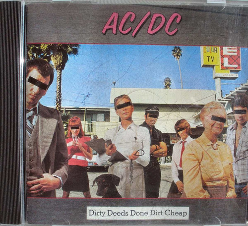 Acdc - Dirty Deeds Done Dirt Cheap - Cd Imp. Alemania 