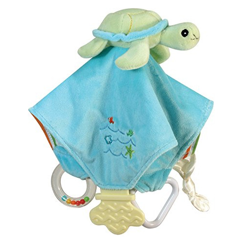 By Go Fish - Juguete De Peluche Masticar Y Mantita Dent...