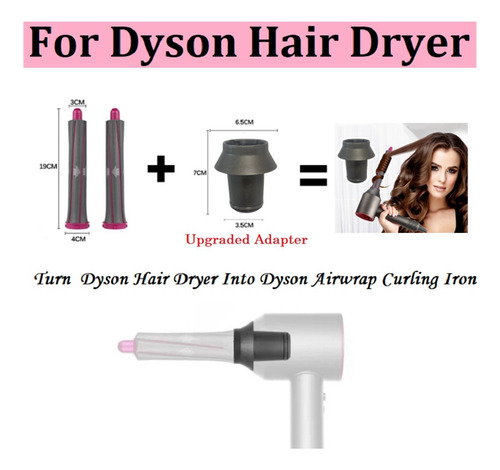 Para Secador De Cabelo Supersônico Dyson Airwrap Curling Att