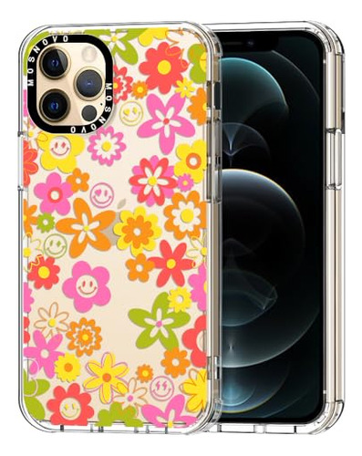 Funda Para iPhone 12 Pro Max Transparente Piel Sintetica-49