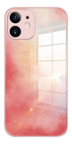 Funda Celular Silicona Para iPhone Protector Camara Acuarela