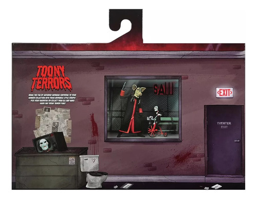 Neca Saw Toony Terrors Jigsaw Killer & Billy 6 In Af Box Se
