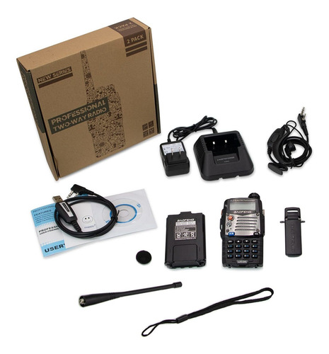 Baofeng Uv5r Pro Ham Radio Handheld Dual Band Radio Bid...